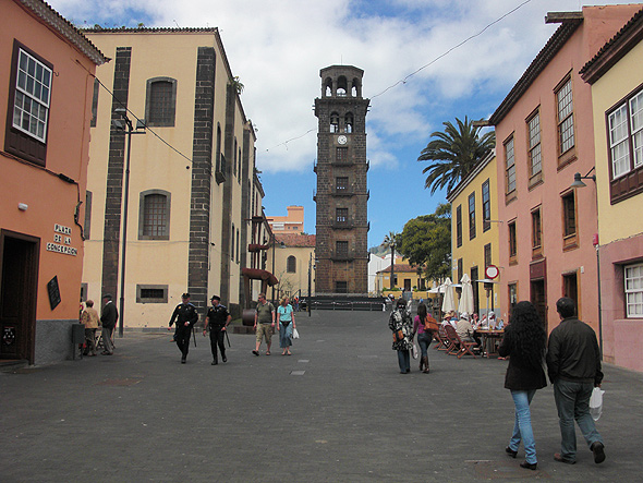 Башня при церкви Непорочного Зачатия, Сан-Кристобаль-де-Ла-Лагуна - San Cristobal de La Laguna, Тенерифе, Канарские острова